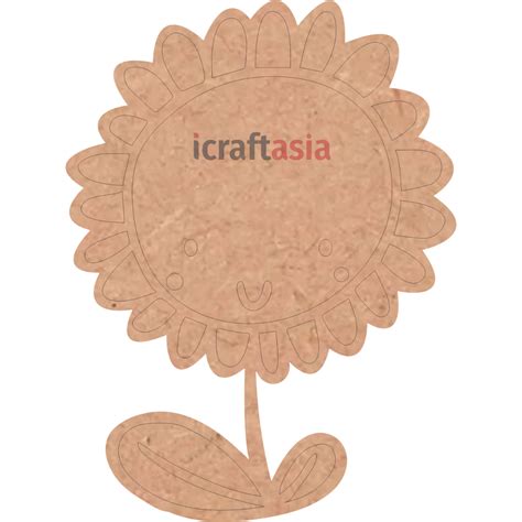 Buy Sunflower MDF Cutout