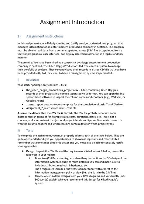 Assignment Introduction 的图像结果