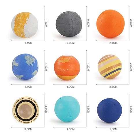Buy 3D Solar System Ball Toy Set Educational Learning Toy Outer Space ...