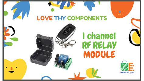 1 CHANNEL RF RELAY MODULE