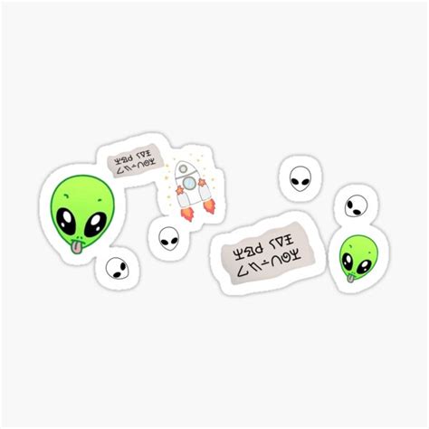 Alien Sticker Pack 的图像结果
