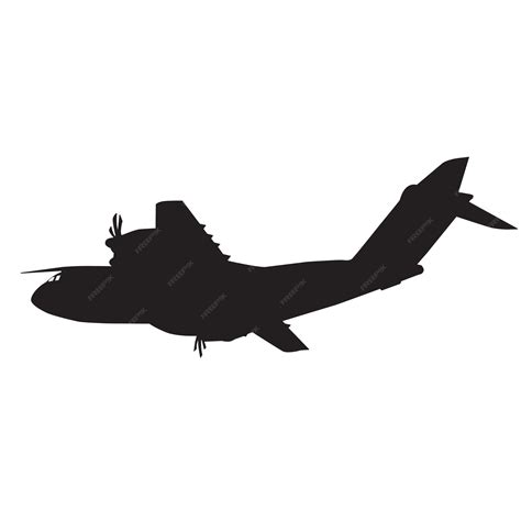 Military Aircraft Silhouette Clip Art