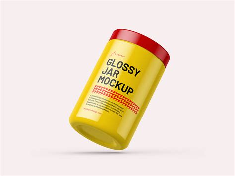 3 Free Glossy Cosmetic Jar Mockup PSD Files - Good Mockups