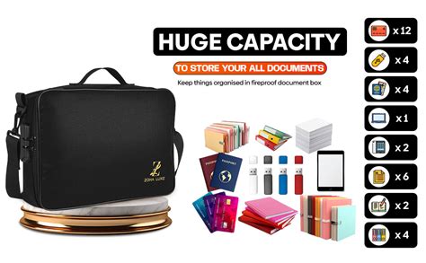 Image result for Lockable Document Storage Box