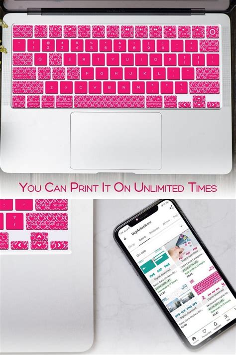 Laptop keyboard printable stickers – Artofit