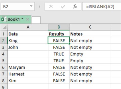 Excel Is Empty Function 的图像结果