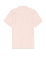 Faherty Short Sleeve Palma Linen Shirt in Coastal Mauve | REVOLVE