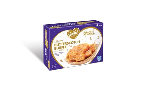 Butterscotch Burfee – Vadilal Quick Treat