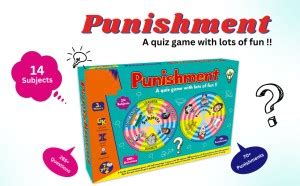 zoakto Punishment Educational Quiz General Knowledge Board Game for ...