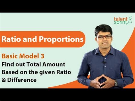 Ratio and Proportions - Basic Model 3 - Find out Total Amount Based on ...