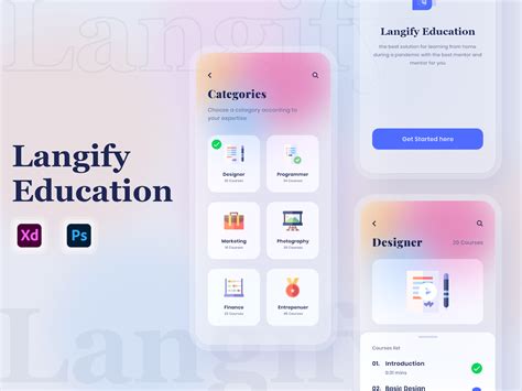 Best Online Education App UI Design - UpLabs