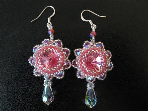 Image result for Seed Bead Earrings Tutorial