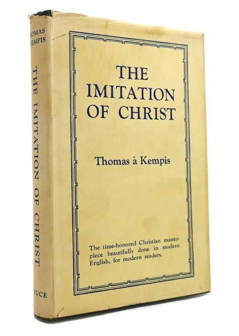 THE IMITATION OF CHRIST by Thomas A Kempis: Hardcover (1951) Tenth ...