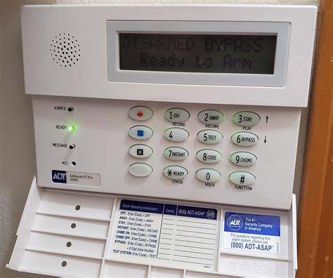 ADT Alarm Panel Set Date 的图像结果