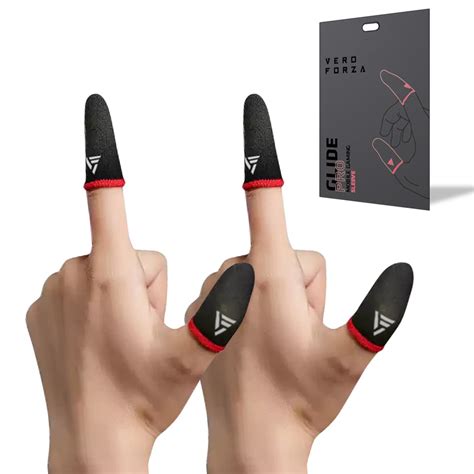 Vero Forza Glide PRO (4 Piece) Thumb & Finger Sleeve for Mobile Game ...