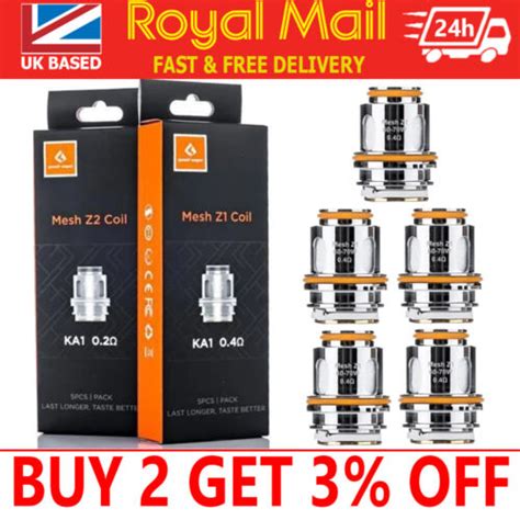 GEEKVAPE ZEUS Tank KA1 Mesh Z Coils - Z1 Z2 0.4 0.2 India | Ubuy