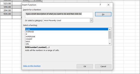 Add Total Row Excel Formula 的图像结果