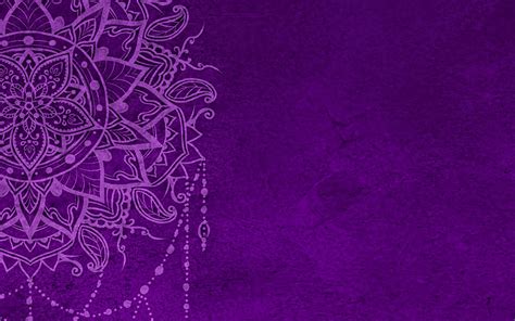 Download wallpaper 1920x1200 pattern, mandala, purple, art widescreen ...