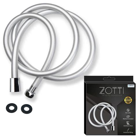 Zotti 1.25m PVC Shower Hose | Replacement Shower Hose | Leakproof and ...