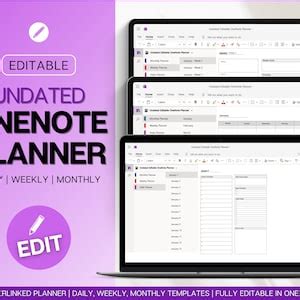Image result for OneNote Daily Planner Notebook