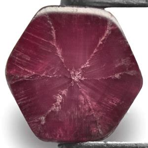 2.46-Carat Deep Magenta Red Trapiche Ruby from Mogok, Burma :: $615 USD ...