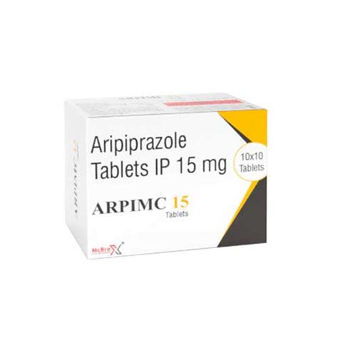 Aripiprazole 15mg Tablets Mcbrex Lifesciences