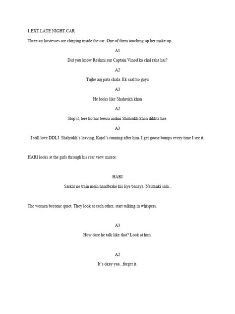 Image result for Rain Script