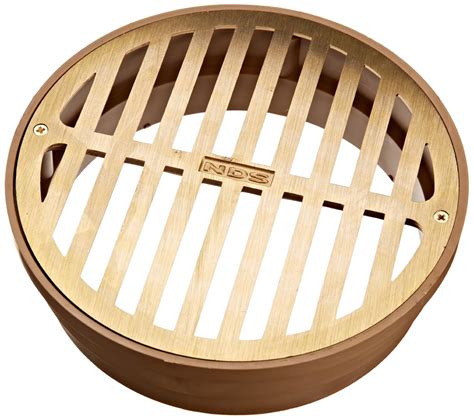 National Diversified Sales 918B Round Brass Grate Pool Cleaner with ...
