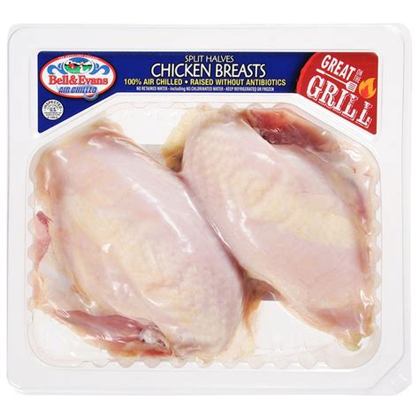 Bell & Evans Organic Split Chicken Breasts (per lb) Delivery or Pickup ...