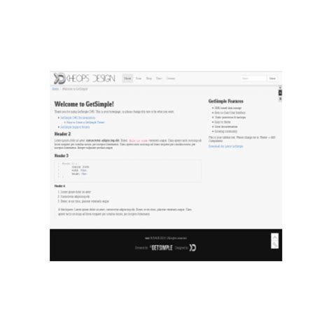 Image result for GetSimple CMS Tutorial