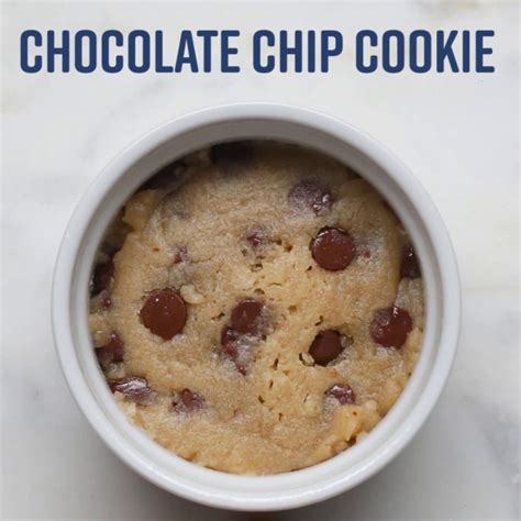 Microwave Chocolate Chip Cookie Recipe - Tasty