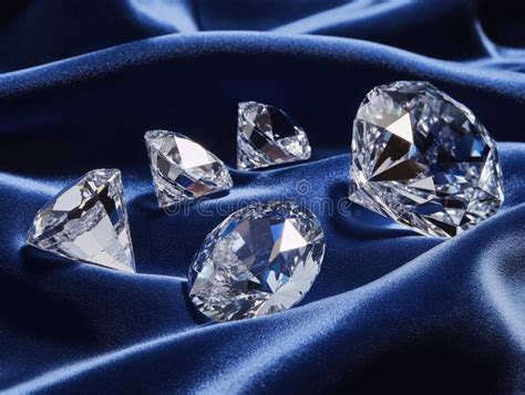 Lab grown diamond under magnification in clean lab