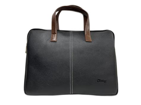 Tediline Vegan Leather Laptop Sleeve Zippered with Grab Handles and ...