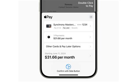 Synchrony Officially Turns the Key on Apple Pay Later Support