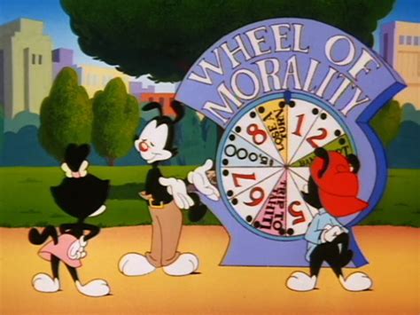 Animaniacs Wheel of Morality 的图像结果