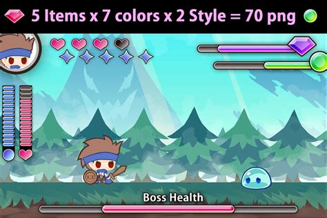 Health GUI Unity C 的图像结果