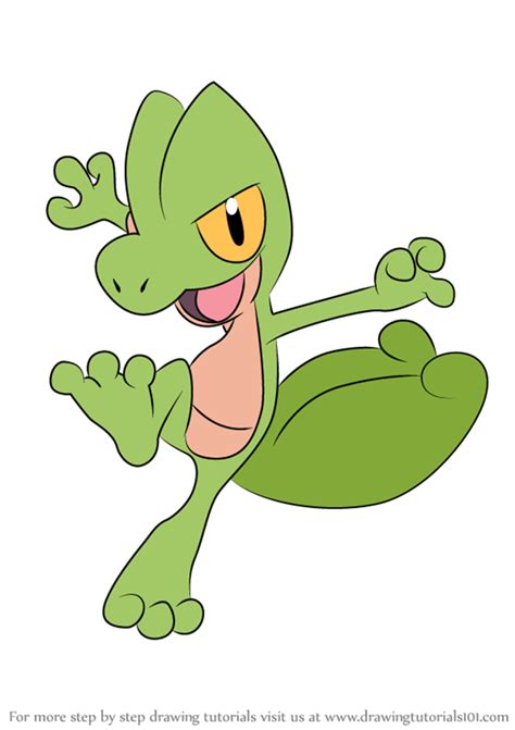 Image result for Treecko Drawing