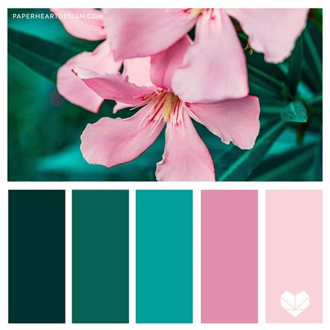 Color Palette: Pretty in Pink — Paper Heart Design in 2022 | Color ...