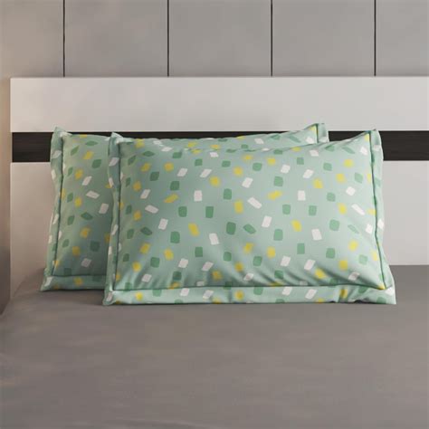 Buy Colour Refresh Set of 2 Printed Pillow Covers - 45x70cm from Home ...