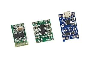 SME BTC4 Combo Pack of PAM8403 2x3W Stereo Amplifier Board and 5V ...