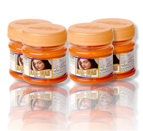 AAH WAH Pain Balm 20gm (Pack of 4) : Amazon.in: Health & Personal Care