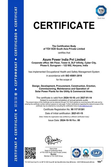 "Azure Power: A Leading Sustainable Energy Solutions Company in India"