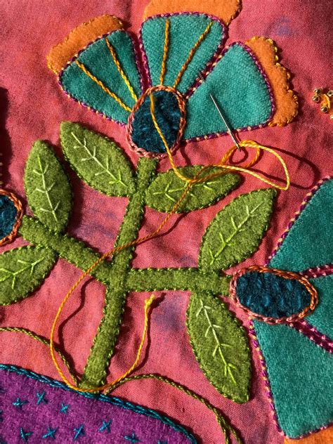 Image result for Embroidering On Wool