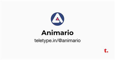 Animario — Teletype