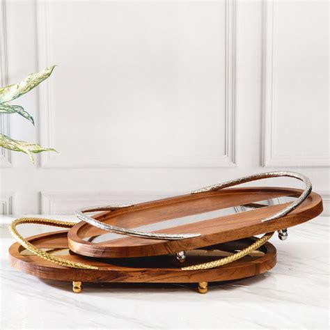 Modern Serving Tray – Smokey Cocktail