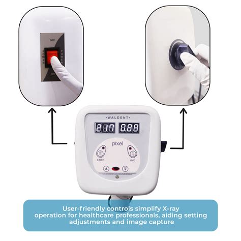 Waldent Pixel Wall Mount X-Ray Machine (AERB Approved) (Scissor Arm ...