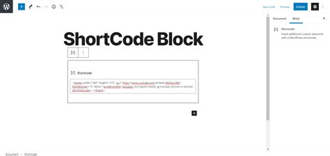 Shortcode WordPress 的图像结果