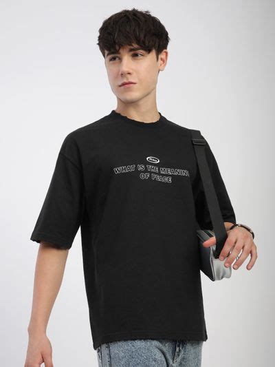 Buy Back Printed T Shirts for Men Online at Beyoung