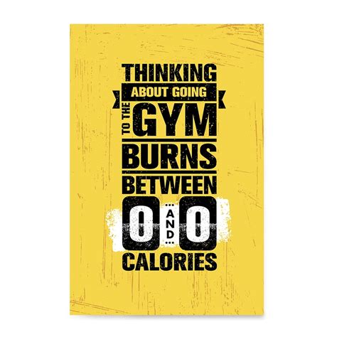 Buy EzPosterPrints - Gym Inspiration Motivation Quotes - Poster ...