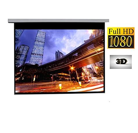 Luzon Dzire Motorised projector screen 7x7 feet in imported Matte White ...